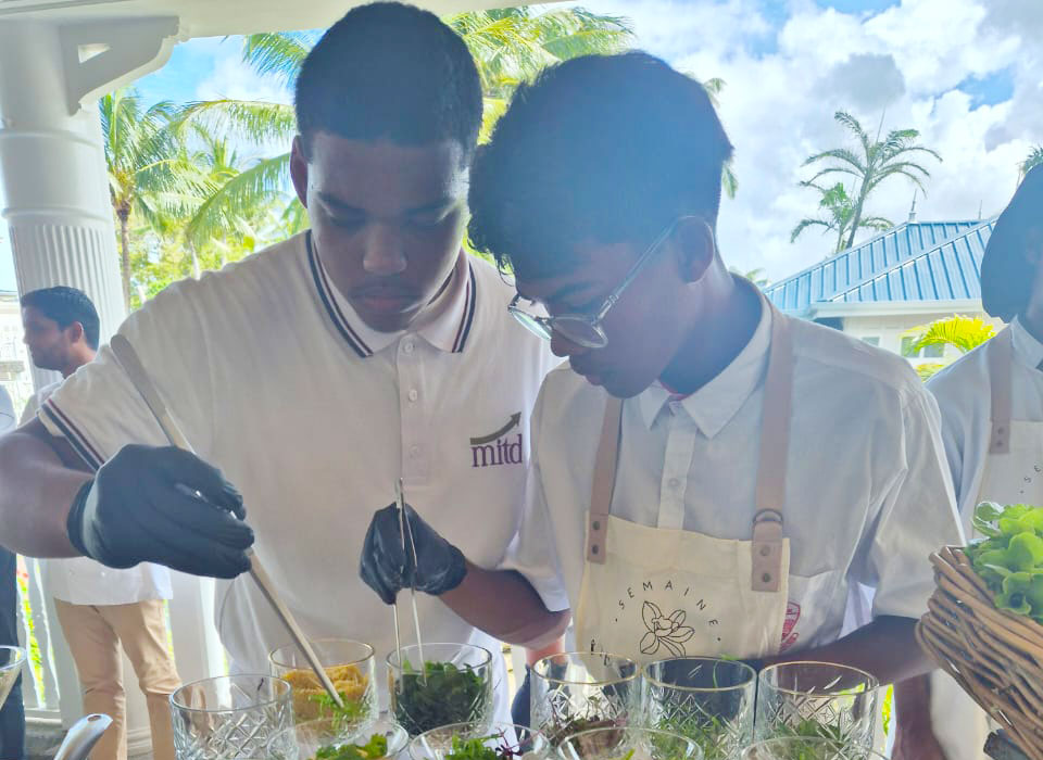 Heritage Resorts & Golf transmet la passion culinaire réunionnaise à la jeunesse mauricienne